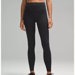 Lululemon Wunder Train High Rise Tight - 28” Black - SZ 12